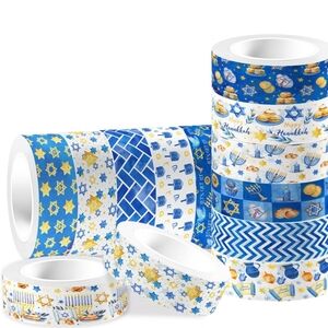 2 Hannukah Washi Tape For Cute Packaging